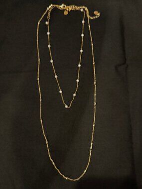 Gold Necklace Set (2 Necklaces)